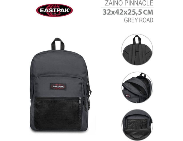 Zaino EASTPAK Pinnacle nuovo scuola e tempo libero 42x32x25cm vari colori...