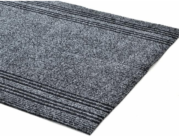 Moquette Passatoia in polipropilene 67cm x 25m spess. 8mm per eventi grigio...