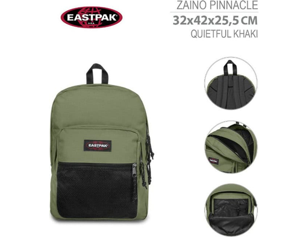 Zaino EASTPAK Pinnacle nuovo scuola e tempo libero 42x32x25cm vari colori...