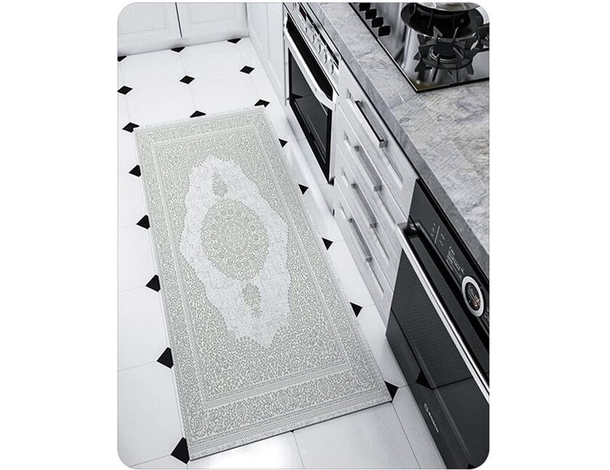 Tappeto Camera Soggiorno Salotto Moderno Grigio A Pelo Corto Varie misure...