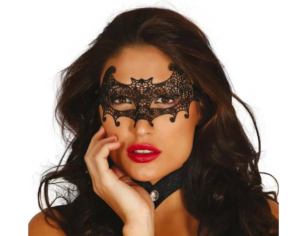 Maschera donna sexy mascherina in pizzo carnevale costume per giochi erotici