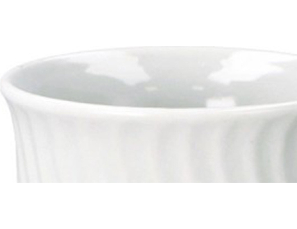 Tazza da tè The in porcellana bianca con piattino servizio da 6 tazzine caffè...