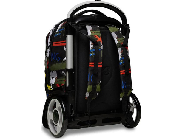 Zaino Trolley Tyre Fluo Belts 2 Maxi ruote Seven per scuola zaino sganciabile...