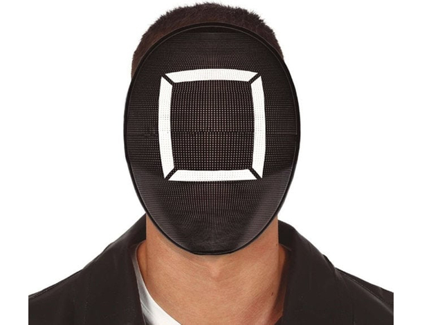Maschera di SQUID GAME per Halloween Guardia Cerchio Quadrato Triangolo...