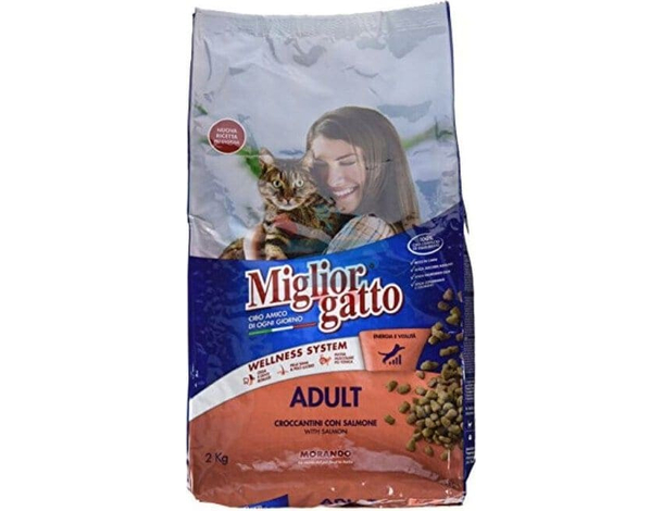 Miglior Gatto 4kg Croccantini Salmone, Ricchi di Omega 3 e Vitamine Per Gatti...
