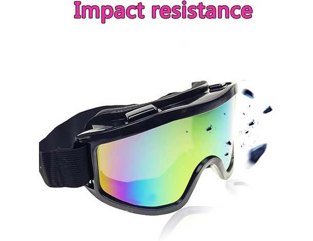 Occhiali Protettivi Sport Estremi - Antiurto, Antipolvere, Antiappannamento...