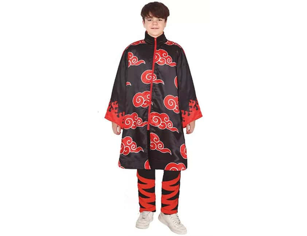 Costume Itachi Uchiha Akatsuki per Ragazzi, Taglia 14-16 Anni, Perfetto per...