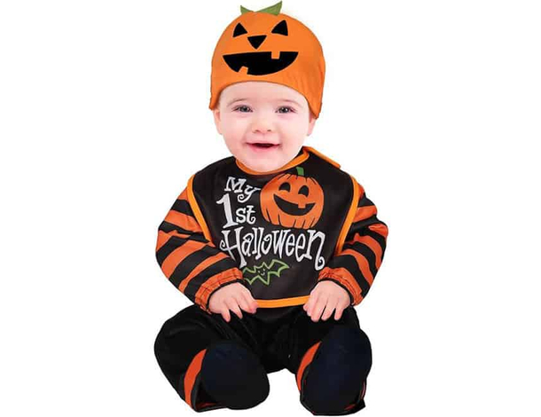 Costume Zucca Neonati 12-24 mesi - Perfetto per il Primo Halloween e...