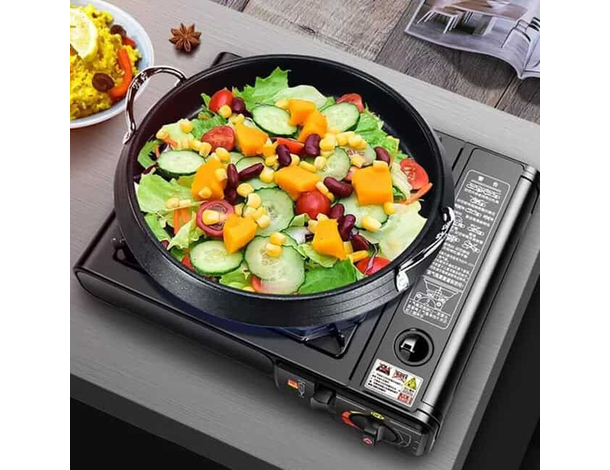 Fornello a Gas Butano Portatile da Esterno - Leggero, Compatto, con...