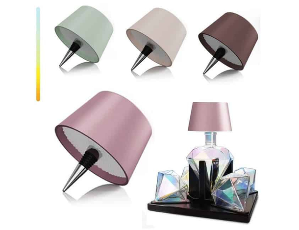 Lampada LED Ricaricabile per Bottiglie, 3 Modalità di Luce, Compatta e Touch,...