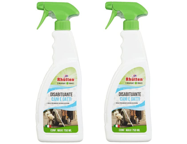 Spray dissuasore Rhutten: previene soste e sporco di cani e gatti in ambienti...