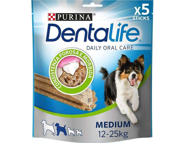 Purina Dentalife Sticks Medium per Cani: 30 Bastoncini al Pollo, Pulizia...