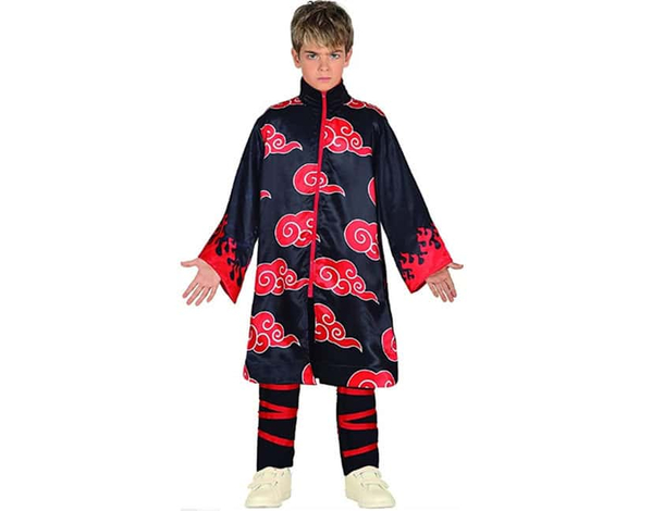 Costume Itachi Uchiha Akatsuki per Ragazzi, Taglia 14-16 Anni, Perfetto per...