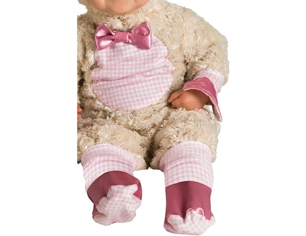 Costume Agnellino Bambino 1-2 anni - Tuta Intera con Copricapo, Perfetto per...