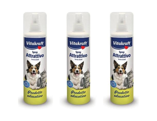 Spray Attrattivo Vitakraft per abituare cani e gatti a fare i bisogni nei...
