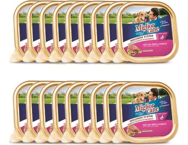 18x Miglior Cane 300g Ricco di Proteine e vitamina E Alimento Completo Cani...