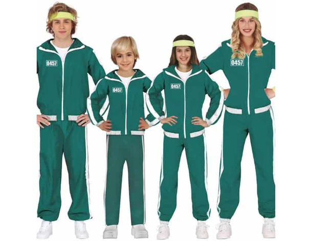 Costume Squid Game per Halloween e Carnevale, originale e confortevole....