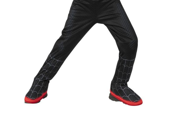 Costume Miles Morales Spider-Man Bambino 5-6 anni Tuta con Maschera, Licenza...