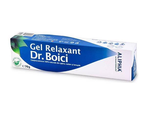 Aliphia Dr.Boici Gel Relaxant Antinfiammatorio Dolori Muscolari e Articolari...