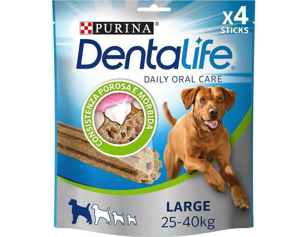 Purina Dentalife Sticks Large per Cani: 24 Bastoncini da Masticare al Gusto...