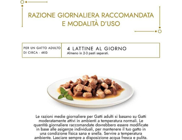 Purina Gourmet Gold Dadini in Salsa Umido Gatto con Tacchino e Anatra, 24...