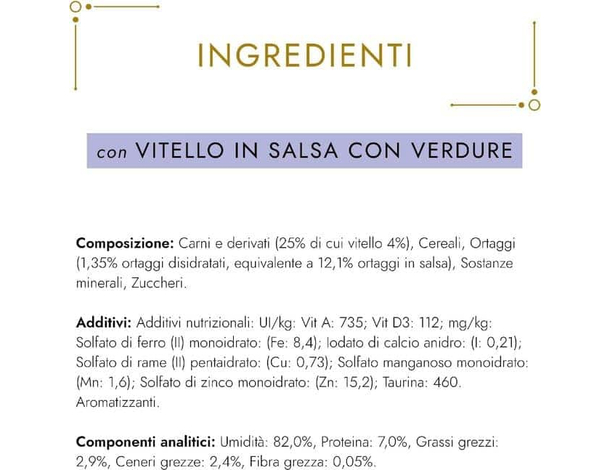 Purina Gourmet Gold Dadini in Salsa Cibo Umido per Gatto con Vitello in Salsa...