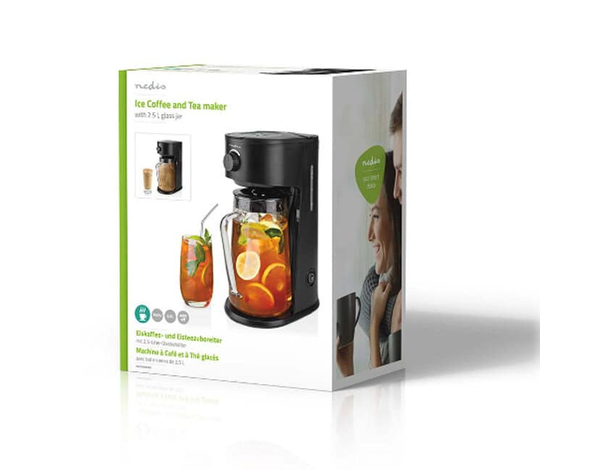 Macchina 2 in 1 per Caffè e Tè Freddo Nedis: 700W, barattolo 2.5L, pronta in...