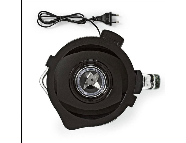 Frullatore 800W con brocca in vetro 1,5L: 2 velocità, lame inox, lavabile in...