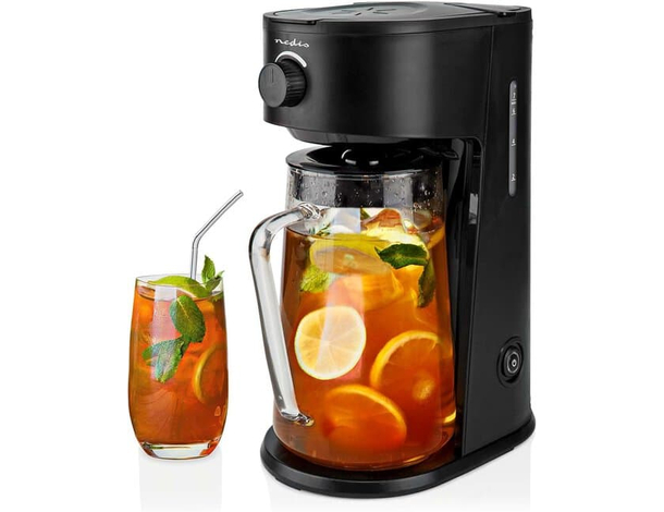 Macchina 2 in 1 per Caffè e Tè Freddo Nedis: 700W, barattolo 2.5L, pronta in...