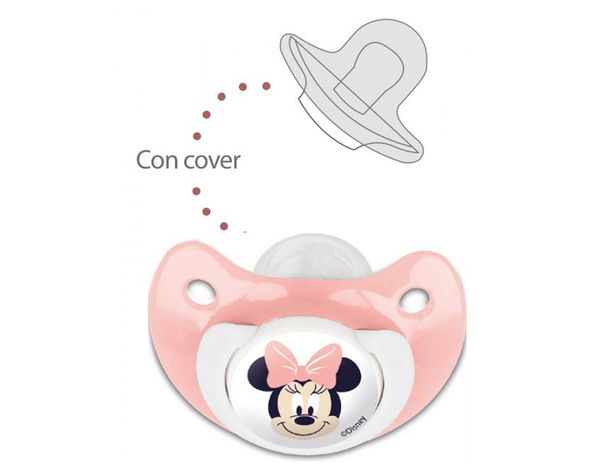 Set di 4 Ciucci in Silicone, ciuccio neonati 0-6 mesi, Minnie, succhietto con...