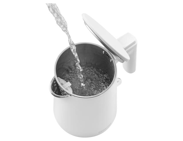 Bollitore Elettrico 1,7L 1800W in Acciaio Inox 304: Design Sicuro, Base...