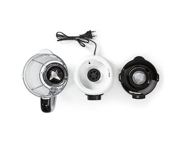 Frullatore Nedis 800W, brocca 1,5L, 2 velocità, lame in acciaio inox, design...