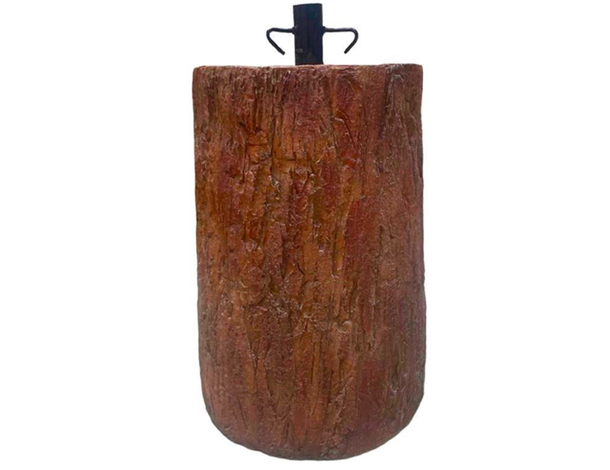 Base Tronco Effetto Legno Naturale: Stile e Stabilità per Alberi di Natale...