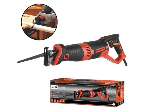 Sega a Gattuccio Elettrica Destman DT-6555-150, 900W, Impugnatura Girevole,...