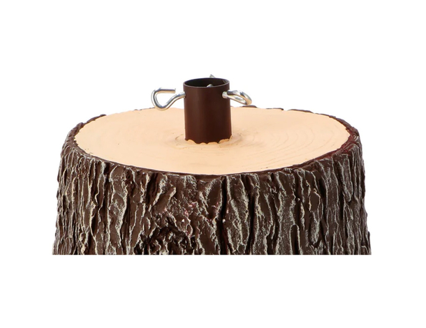 Base Tronco Effetto Legno: Eleganza e Stabilità per il Tuo Albero di Natale,...