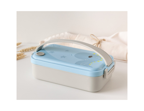 Kiokids Contenitore Di Pranzo In Acciaio Inossidabile, da 550ml, Dinosauro...