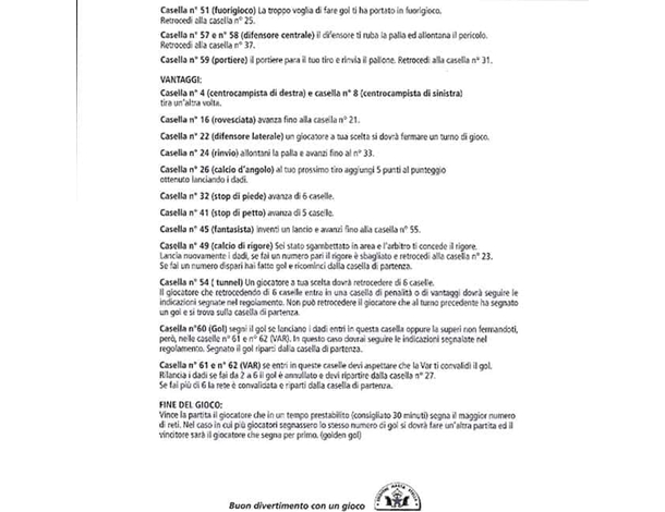 Percorso Calcio - Gioco da Tavolo per Bambini e Famiglie | Strategia e...