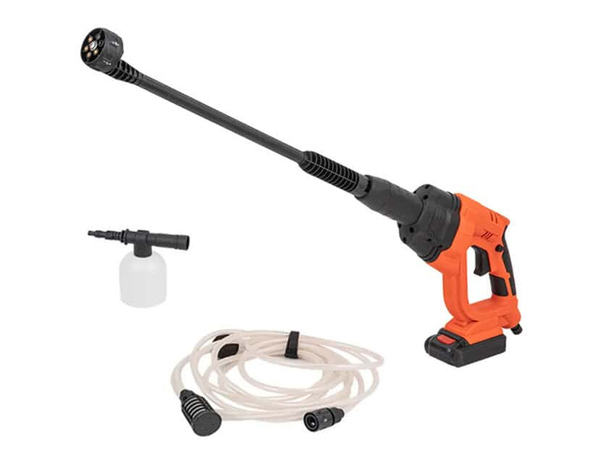 Idropulitrice Senza Fili 20V, 320 PSI/22 Bar con Ugello 6 in 1 e Tubo 6m,...