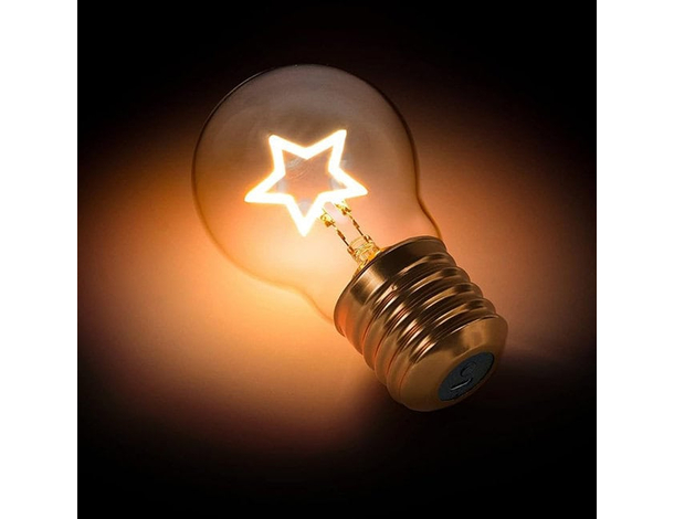 Lampada da Tavolo Ricaricabile, Lampadina da Tavolo a Forma di Stella,...