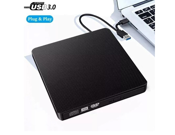 Unità Dvd/CD Esterna USB 3.0 e Tipo-C: Masterizzatore Portatile Plug & Play...