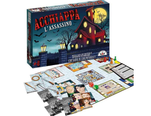 Acchiappa l'Assassino - Gioco da Tavolo Investigativo | Scopri il Colpevole e...