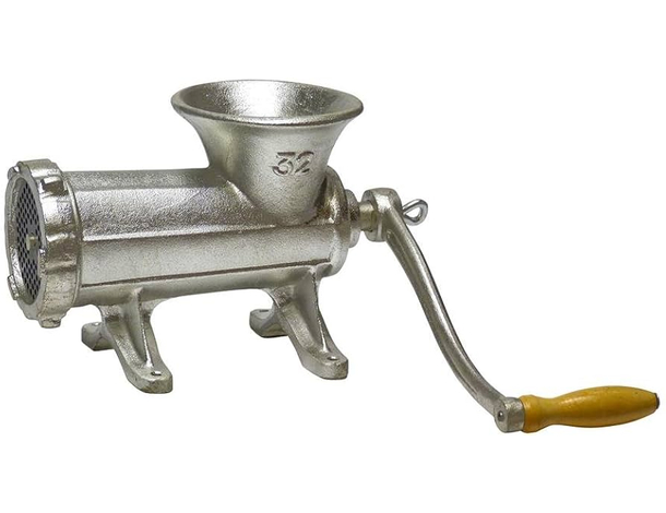 Tritacarne Manuale Reber N.32: Ghisa Stagnata Alimentare, Coltello in...