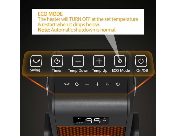 Stufa Oscillante 2000W, Compatta ed Efficiente con Timer, Sicurezza Avanzata... Stufa Oscillante 2000W, Compatta ed Efficiente con Timer, Sicurezza Avanzata...