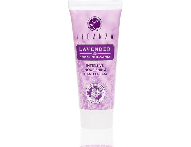 Leganza Crema mani nutriente intensiva con lavanda bulgara, olio di palma, di...