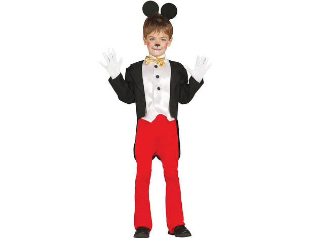 Costume da Mickey Mouse per bambini con giacca, pantaloni, orecchie e...