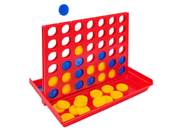 In fila per 4 Maxi – Gioco Strategico per Bambini e Adulti, Perfetto per...