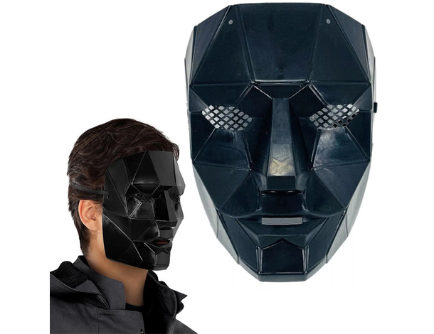 Maschera Front Man Squid Game in PVC per adulti, ideale per Halloween e...