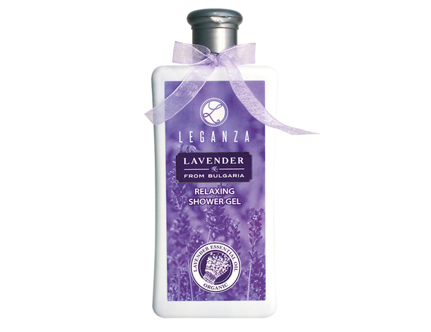 Leganza Gel doccia rilassante con olio di lavanda bulgara biologico della...
