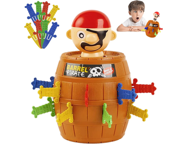 Gioco di Società Pirata nella Botte – Divertente Sfida per 2 o più Giocatori,...