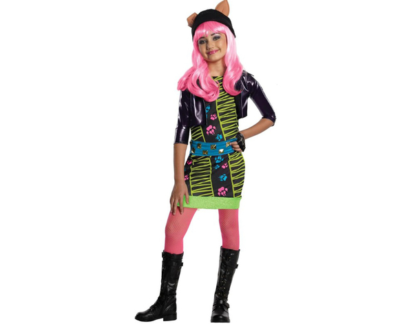 Costume di Howleen Wolf Monster High per bambine: include vestito, giacca,...